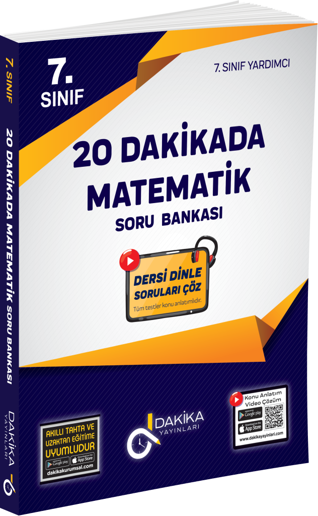 Sinif Dak Kada Matemat K Soru Bankasi Dakika Yay Nlar